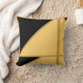 Coussin Triangle Mustard Or Simple unique Élégant (Couverture)