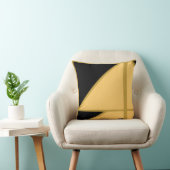 Coussin Triangle Mustard Or Simple unique Élégant (Chaise)