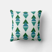 Coussin triangulaire géométrique classique. (Verso)