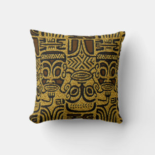 Coussin Tribal africain