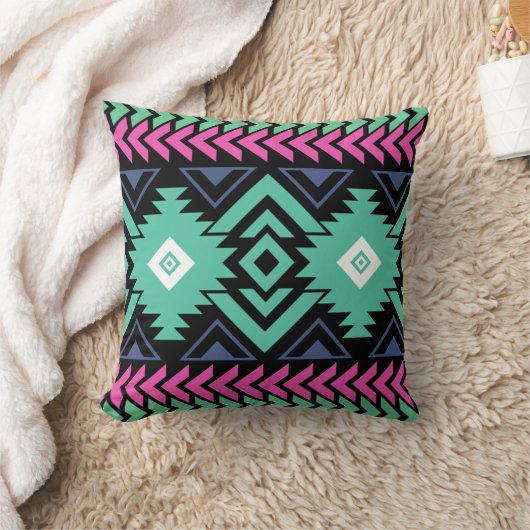 Coussin Tribal coloré (Couverture)