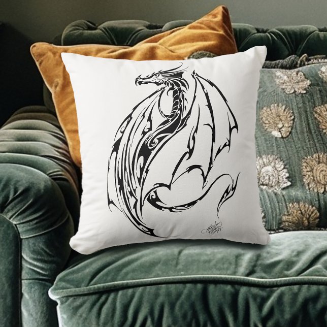 Coussin Tribal du dragon (Créateur téléchargé)