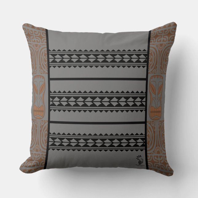 Coussin Tribal Ethnic (Recto)