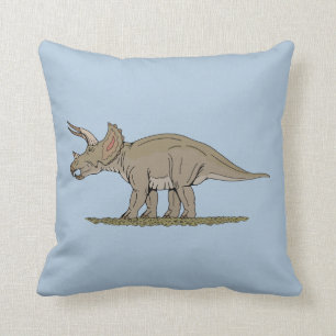 Coussin Tricératops de Dinosaure