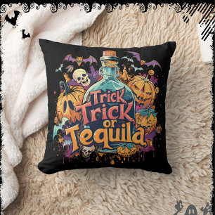Coussin Trick or Tequila ExDesigner Halloween