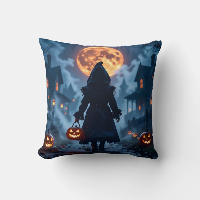 Coussin Trick or Treat Halloween Adventures Pillows (Recto)