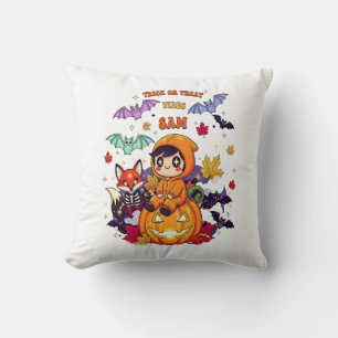 Coussin Trick or Treat Halloween mignon