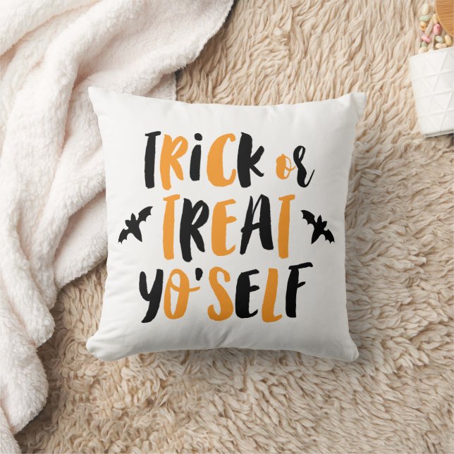 Coussin Trick or Treat Vous-même Halloween (Couverture)