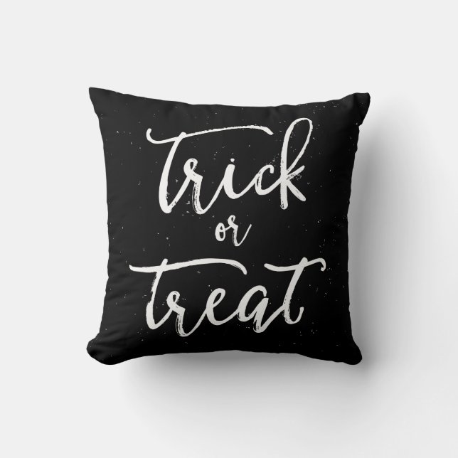 Coussin Trick Ou Treat Distants Halloween (Recto)