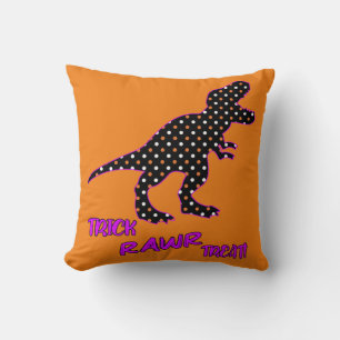 Coussin Trick RAWR Treat! - Halloween Tyrannosaurus Rex