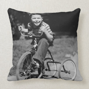 Coussin Tricycle d'équitation de garçon