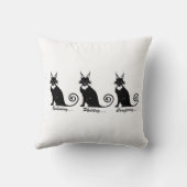 Coussin Trio de chats en lot (Verso)