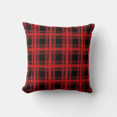 Coussin Triomphe TR7 - Taran rouge / Plaid (Recto)