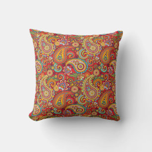 Coussin Trippy Hippy Paisley