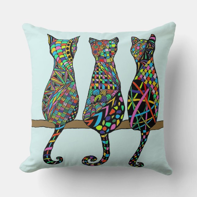 Coussin Trois Amigos (Recto)