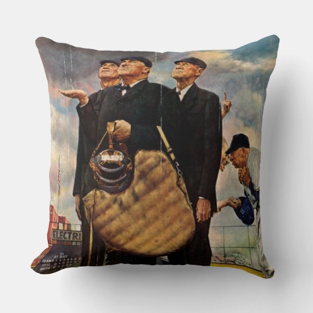 Coussin Trois arbitres (Recto)