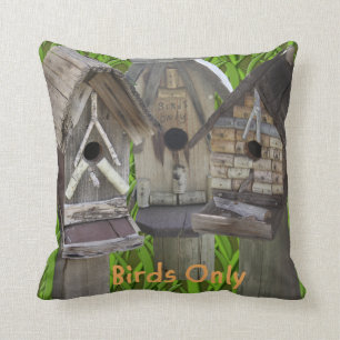 Coussin Trois Chambres d'oiseau