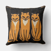 Coussin Trois chats par Julie de Graag (Verso)