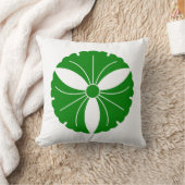 Coussin Trois feuilles de ginkgo (Couverture)