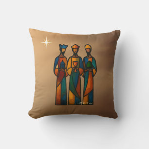 Coussin Trois Sages Abstraits