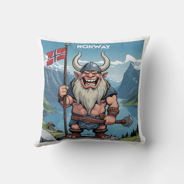 Coussin Troll norvégien (Verso)