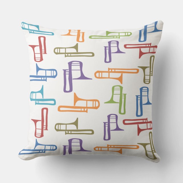 Coussin Trombones (Recto)