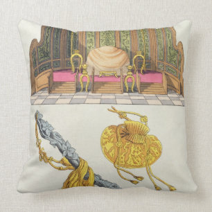 Coussin Trône d'un sceptre chinois d'empereur, de yo-yo e