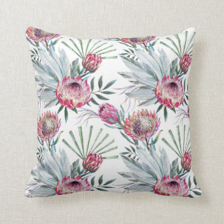 Coussin tropical (blanc)