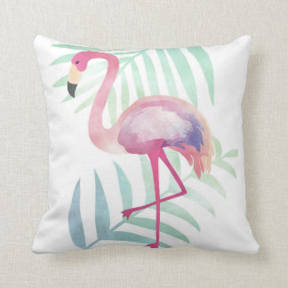 COUSSIN tropical de Flamant rose