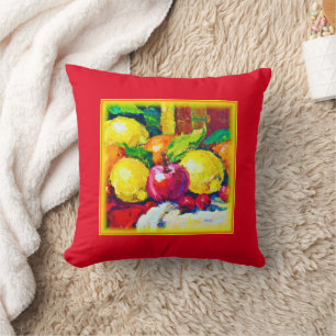 Coussin Tropical Fruits Pianting. Commandez dès maintenant