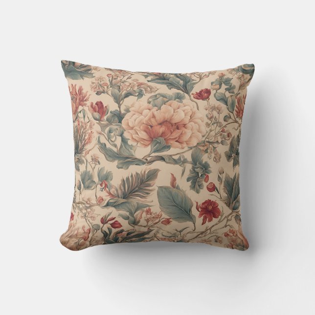 Coussin Tropical Vintage (Recto)