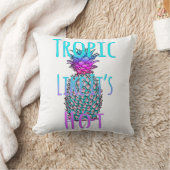 Coussin Tropique Comme Son Ananas Côtier Chaud (Couverture)