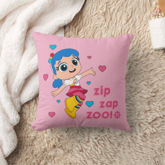 Coussin True - Zip Zap Zoo (Couverture)