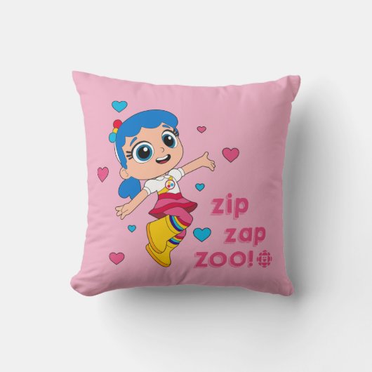 Coussin True - Zip Zap Zoo (Recto)