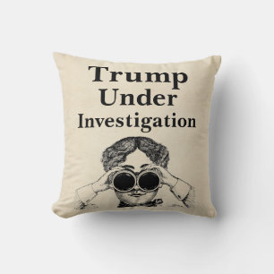 Coussin Trump en cours d'enquête lance l'oreiller