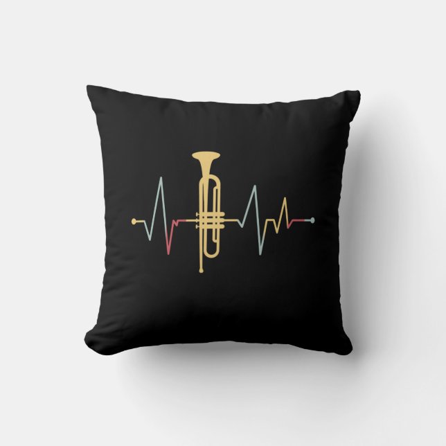 Coussin Trumpet Hearbeat (Recto)