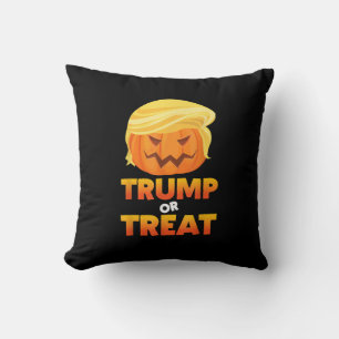 Coussin Trumpkin Ou Treat Trumpkin Costume Halloween