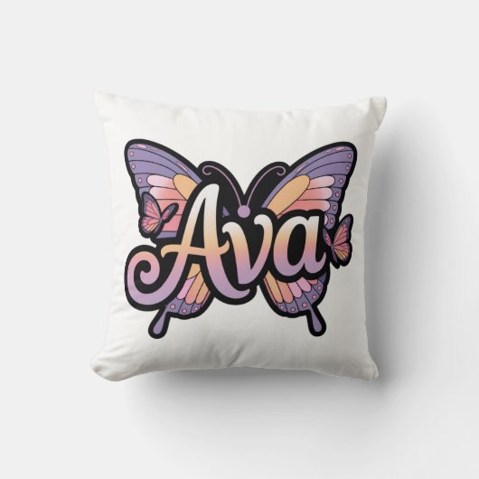 Coussin Tshirt Ava Throw (Recto)