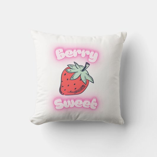Coussin Tshirt Berry Sweet (Recto)