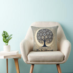Coussin Tu B'Shevat - Sous le Ciel Étoilé