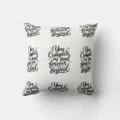 Coussin Tu complètes mon âme – Pour toujours et au-delà de (Verso)