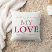 Coussin tu es mon amour Cushion (Couverture)