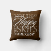 Coussin Tu Es Mon Soleil (Verso)