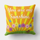Coussin Tu Es Mon Soleil Mignon (Verso)