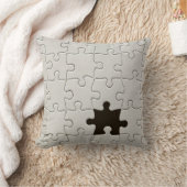 Coussin Tu Me Complètes Romantique Puzzle Noir et Blanc (Couverture)