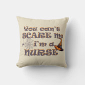 Coussin Tu ne peux pas m'effrayer, je suis infirmière Hall (Recto)