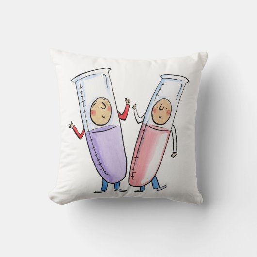 Coussin Tubes de test (Recto)