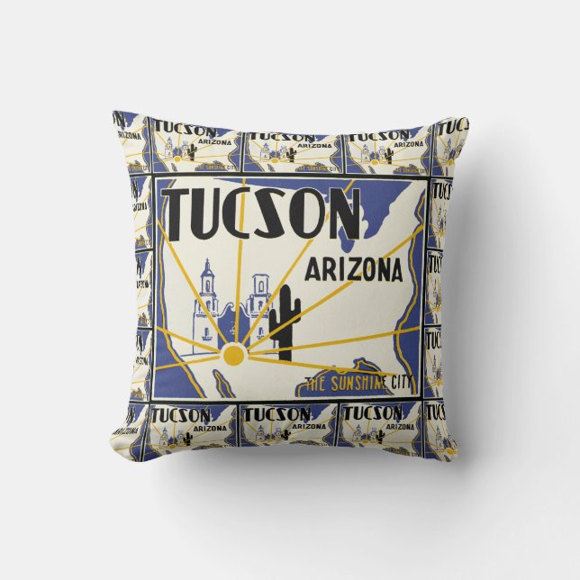 Coussin Tucson Arizona (Recto)