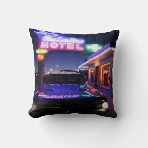 Coussin Tucumcari, Nouveau-Mexique, États-Unis. Route 66