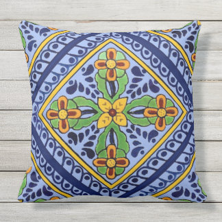 Coussin Tuile de Talavera